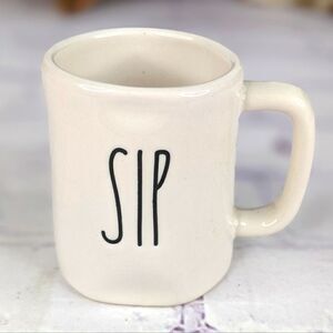 Rae Dunn SIP Ceramic Espresso Mug - (See also DRINK, GULP & SLURP Mugs)